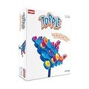 Funskool Games Topple, Strategy balancing and skill game, Stack 5 in a row, For Kids & Family, 2 - 4 players, Ages 6 and above