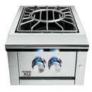 XO Appliance Built-In 60000 BTU Power Burner Stainless Steel in White | 14.125 H x 16 W x 23 D in | Wayfair XOGPOWER60KN