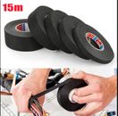 15M 9/15/19/25MM Heat-resistant Adhesive Cloth Fabric Tape For Automotive Cable 