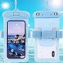 Puccy Case Cover, Compatible with Nokia Lumia 530 Waterproof Pouch Dry Bag (Not Screen Protector Film) New Version Blue