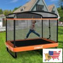 6FT Children Engaging Trampoline with Swing Wellbeing Fence