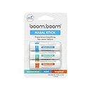 BoomBoom Essential Oil & Menthol Inhaler [Pack of 3]