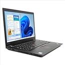 Lenovo Thinkpad Pc Portatile Intel Core i7-7600U fino a 3.90GHz, Ram 16 Gb, SSD 256 Gb, Notebook con Display Full HD da 14", LTE, WiFi, Webcam, W11, Laptop Tastiera QWERTY (Ricondizionato)