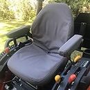 Durafit Seat Covers, Custom Fit Kubota Seat Covers for Tractor B2301 B2601 (KU25 C8 Gray)