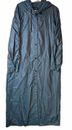 Women's Mycra Pac Life Packable Button-Up Raincoat Shimmer Blue 2XL