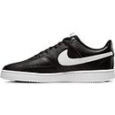 Nike Men's Court Vision Low Sneaker, Black/White-Photon Dust, 10