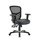 Ergode Articulate Mesh Office Chair | Ergonomic Design | Breathable Mesh Back | Adjustable Height & Armrests | Tilt Function | Dual-Caster Wheels
