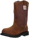Carhartt womens Cwp1150 Non Work Boot Fire and Safety Shoe, Bison Brown Oil Tan, 8.5 US