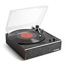 Victrola Eastwood Signature Bluetooth Record Player with Three-Speed Turntable and Replaceable Audio-Technica Cartridge | Espresso | VTA-73-ESP-INT