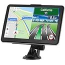 GPS Navigation for Car Commercial Truck Navigation 7" Vehicle GPS 2024 Touch Screen No Internet Required GPS Navigation Route Planning Free Lifetime Update of United States Canada Mexico
