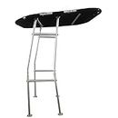 Dolphin Pro Economic T Top with Black Canopy for Small to Medium Size Boats