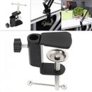Metal Cantilever Bracket C-Clamp 1/2'' Hole For Mic Stand/Table Lamp Desk Clamp