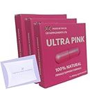 3 x Ultra Pink 400mg Sex Tablets for women Bundle! 100% Natural Female Libido, Sex Drive & Enhancement supplement! Contains Maca, Ginseng