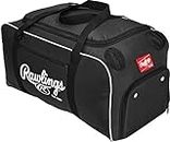 Rawlings | COVERT Duffle Equipment Bag | Baseball/Softball | Black