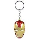 GiftingGazebo Superhero Electronic man Red/Gold Premium Keychain | KeyHolder for Boys/Bikes/Cars Key Chain