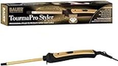 Bauer 38860 Slimline Curling Wand/TourmaPro Styler/Curls for All Hair Types/Ultra Slim 9mm Barrel / 200° Heat / 360° Swivel Cord/Cool Touch Tip