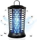 Bug Zapper Indoor, Electronic Fly Zapper Lamp, Non-Toxic, Silent Insect Mosquito Killer, Fly Killers Indoor for Home Use…