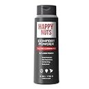 HAPPY NUTS Comfort Powder - Anti Chafing & Deodorant, Aluminum-Free, Sweat and Odor Control for Jock Itch, Groin and Men's Private Parts