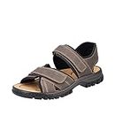 Rieker Men's 25051 Sandals,Brown, 12 UK