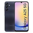 Samsung Galaxy A25 5G (Blue Black, 8GB, 256GB Storage) | 50 MP Main Camera | Android 14 with One UI 6.0 | 16GB Expandable RAM | Exynos 1280 | 5000 mAh Battery