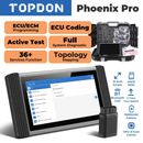 TOPDON Phoenix Pro All System Car OBD2 Diagnostic Online Programming Coding Tool