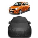 CREEPERS Water Resistant Car Cover for Maruti Suzuki Celerio X VXI Option (Gray with Mirror Pocket)