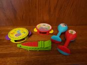 Kids Toddler Musical Instruments Mixed Lot of 5 Plastic Toys Fisher Price 