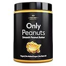 Beurre de cacahuètes | Onctueux | Peanut Butter 100% naturel | Sans sucre ajouté, sans conservateur ni huile de palme | Protein Works | 990g