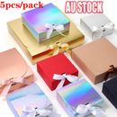 5x Chocolate Packaging Birthday Event Party Supplies Gift Box Candy Boxes Bag
