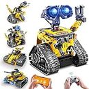INSOON Robot Toys for Kids Building Set, 520 PCS App & Remote Control Robotics Kit 5-in-1 RC Wall Robot/Engineer Robot/Dinosaur Building Toys Gift for Kids 6 7 8 9 10 11 12+ Years Old Boys Girls