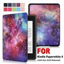 Leather e-Reader Smart Case Shell Cover For Kindle Paperwhite 4 10th Gen 2018