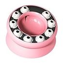 Dualoai Slow Feeder Cat Bowl Treat Dispenser Slow Eating Eating Diet for Small Medium Dogs and Cats, Pink