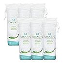Organyc - 100% Certified Organic Cotton Rounds - Biodegradable Cotton, Chemical Free, for Sensitive Skin (420 Count) - Daily Cosmetics. Beauty and Personal Care