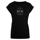 T-Shirt MERCHCODE "Merchcode Damen Ladies Mothers Day - The best mom T-Shirt" Gr. 4XL, schwarz (black) Herren Shirts T-Shirts
