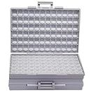 ASADFDAA Caja de herramientas Plastic toolbox mount components Electronics Beads Storage Cases &
