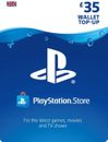 Sony PlayStation Network Top Up Card - £35.00 - Instant Delivery - PS4 PS5
