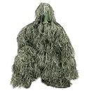 SHENKEL Stealth Ghillie Suit Green Camo Forest Camo Ghillie Suits Sniper Hunter ghillie-001wl
