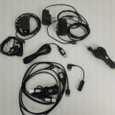 SAMSUNG OEM 4 Data Cables 3 Travel Chargers Headphones (Lot Of 8 Cables)