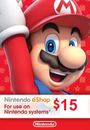 Nintendo eShop Card | 15 EUR credit | Europe ONLY To Your Email