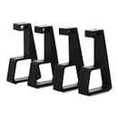 4PCS Host Horizontal Bracket for PS4Slim Pro ,Feet Stand Console Horizontal Holder Game Machine Cooling Legs for PS4Accessories (PS4（old model）)