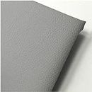 160cm/62'' Wide Faux Leather Upholstery Fabric by The Meter Litchi Texture Waterproof Vinyl Leatherette for Car Seats, Sofa Chair Furniture, DIY Crafts(Size:1m,Color:light gray)
