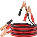 DONDA Car Jumper Cables Heavy Duty Battery Booster Wire Clamp with Alligator, Car Battery Charging Booster Cables for Car, Truck Battery Chargers to Start for Engine (7ft)