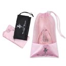 1PC Pink White Dance Bag Shoes Storage Pouch Ballet Organizer Handbag Bags Po-hf