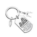 Gzrlyf Civil Engineer Keychain Engineering Key Ring Funny Civil Engineering Gifts Architectural Engineer Gifts (Civil Engineer DT keychain)
