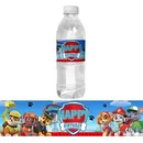 6pcs Paw Patrol Water Bottle Labels Stickers Dogs Wine Champagne Candy Wrap Kids Birthday Party