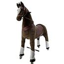 Sweety Toys 7530 Reittier Giant Pferd auf Rollen Riding Animals