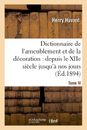 Dictionnaire de l'ameublement et de la decoration.Tome IV, P-Z.9782012185937<|