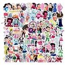 The Movie Cartoon 100Pcs Stickers Steven Future Universe for Kids Teens Adults Waterproof Vinyl Stickers for Water Bottle Laptop Luggage Phone (Steven Future Universe)
