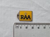 RAA Royal Automobile Association of SA Member Vintage Keyring Tag