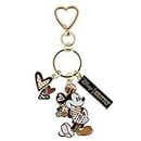 Enesco Disney Britto Midas Mickey Mouse Holding Flowers Keychain, 5.5 Inch, Multicolor, Multicolor, 5.5 Inches